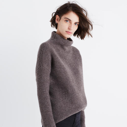 Can I just own all of the oversized sweaters, please?Southfield Mockneck Sweater | Madewell | $98