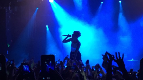 outreigns:O2 academy, london. FUCKIN HALSEY