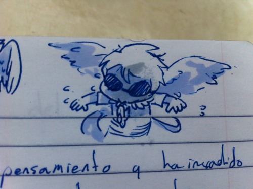 purplecalamity:Theres a flock of davechicks in the first pages of my notebook.