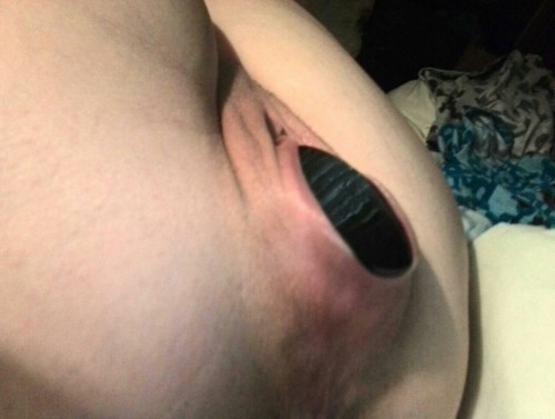 sexkitten312:  kiss-mee-kill-mee:  loosepussyland:  sexkitten312:  Fun and feels great  Sexkitten using a 7” around jar as a pussy plug - she can leave it in as long as she wants and it won’t fall out. Great stretching.  Is that supposed to be cute!???!??