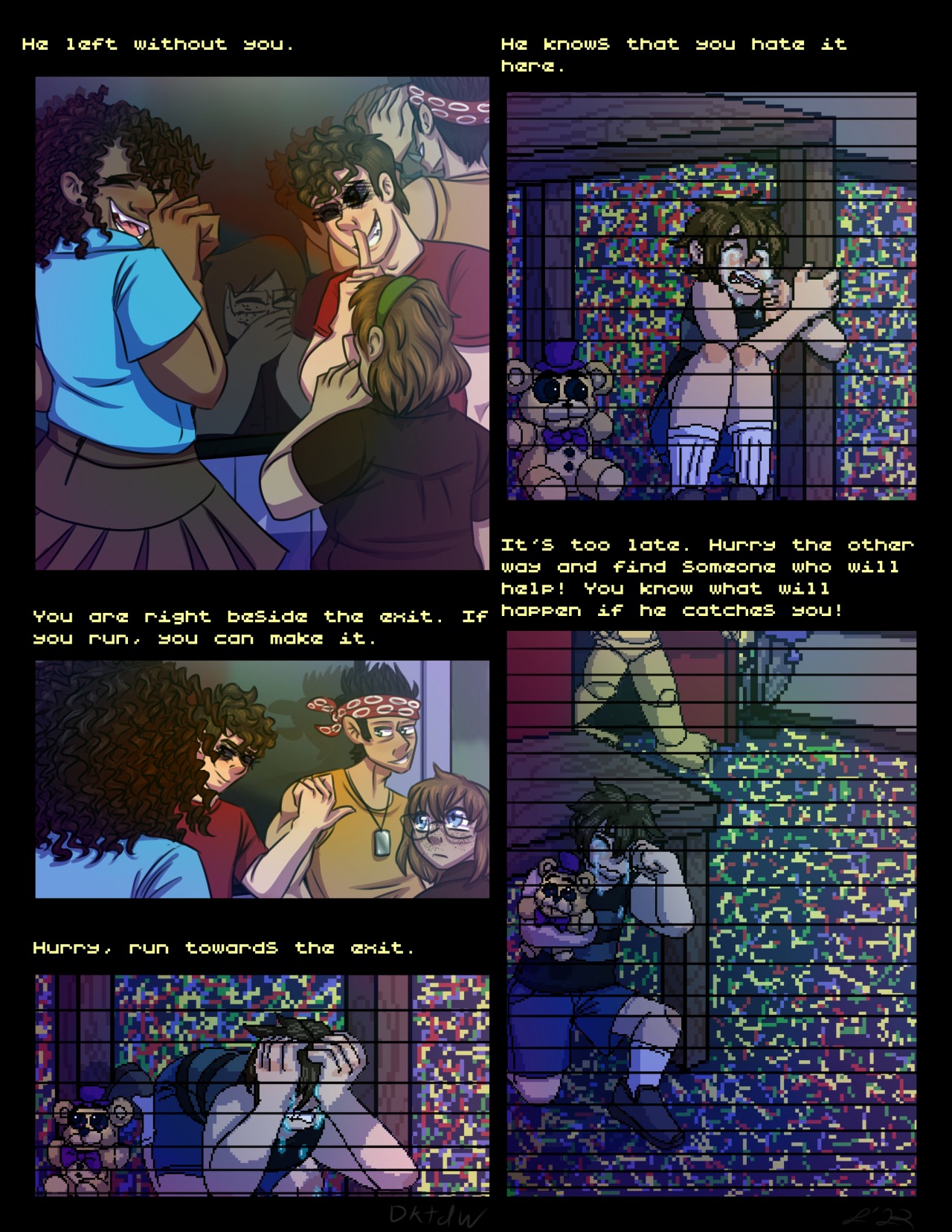 Blueycapsules fanmade comic I found on tumbler (right after what