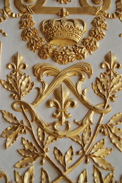 emilanton:  Fleurs de Lys, Chàteau de Versailles - France 