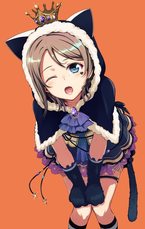 cyaron: Trick or … 曜ちゃん | なのつき※Permission to post was given by the artist