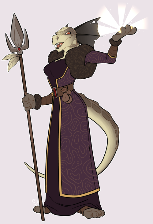 lessoninfutility: bryborg: Commission :D!! Look at my beautiful lizard lady! 