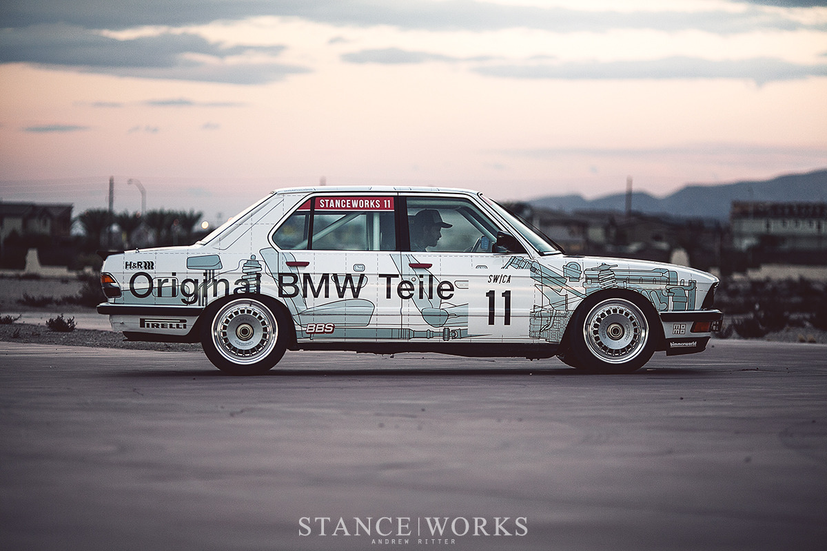 S T A N C E W O R K S 1984 Group A Inspired E28 M5 Tribute Stance