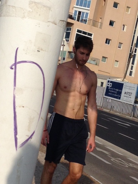 moteq1:  Hot Heeb of the Day Frishman Beach, Tel Aviv. 