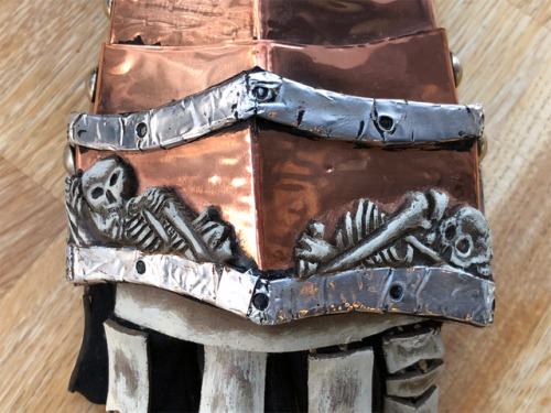 Bionic arm for B., for his character in Death Unto Darkness, a Warhammer 40k LARP, after his hand go