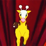 Porn ap-pokemon:  #203 Girafarig - Its tail photos