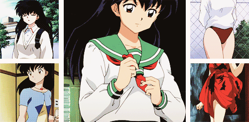 Higurashi Kagome + Outfits