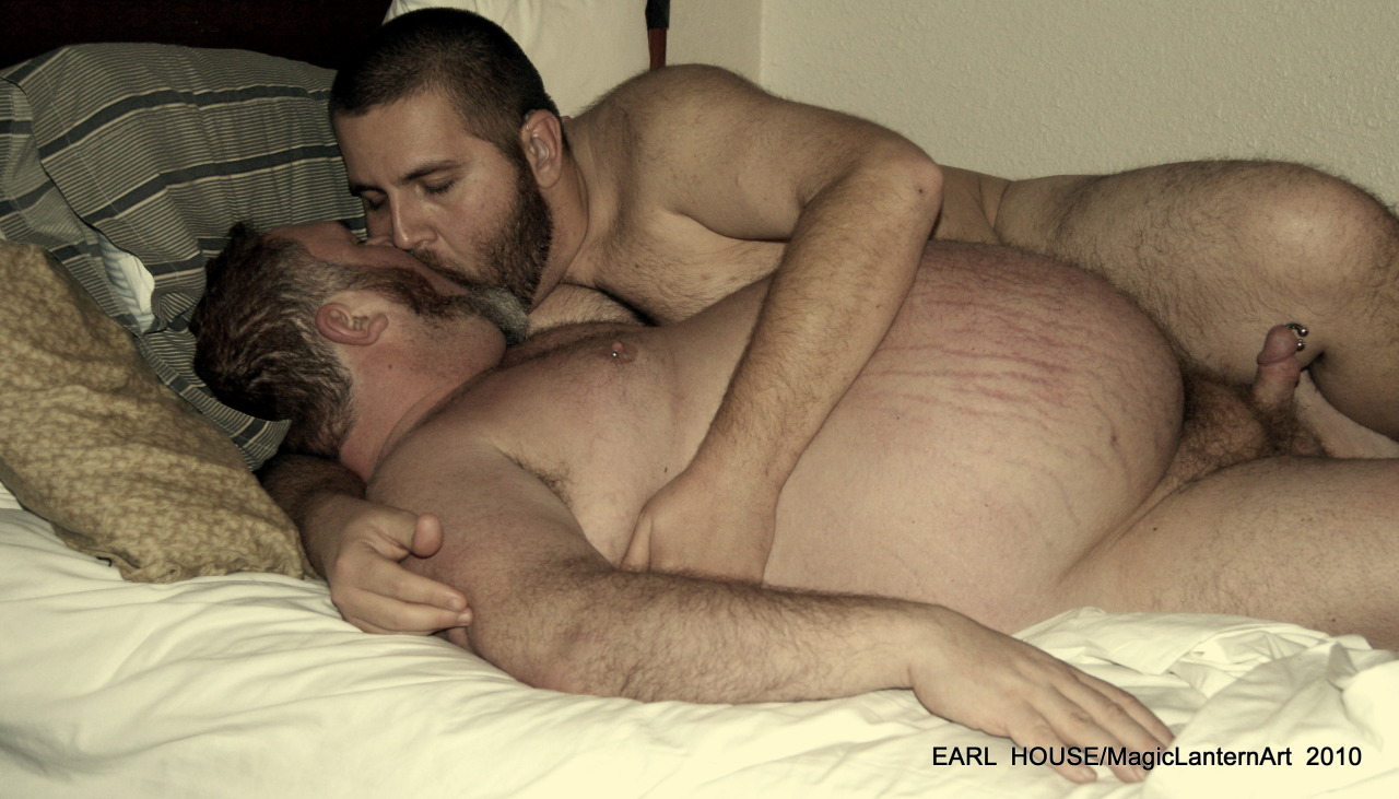 naughtyjustlikeyou:  BearFest Orgy 2010  1/2 by Earl House/MagicLanterArt Follow