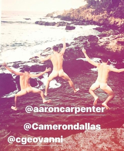 nkdndfms:Aaron Carpenter, Cameron Dallas adult photos