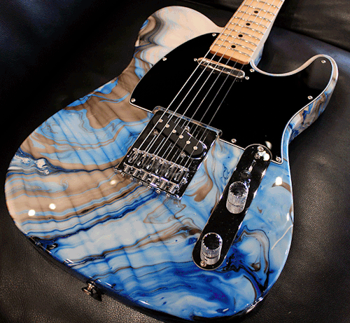 glorifiedguitars:Fender Telecasters - as requested! Fender Standard Telecaster Swirl 