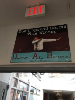 This is the most up-to-date school poster