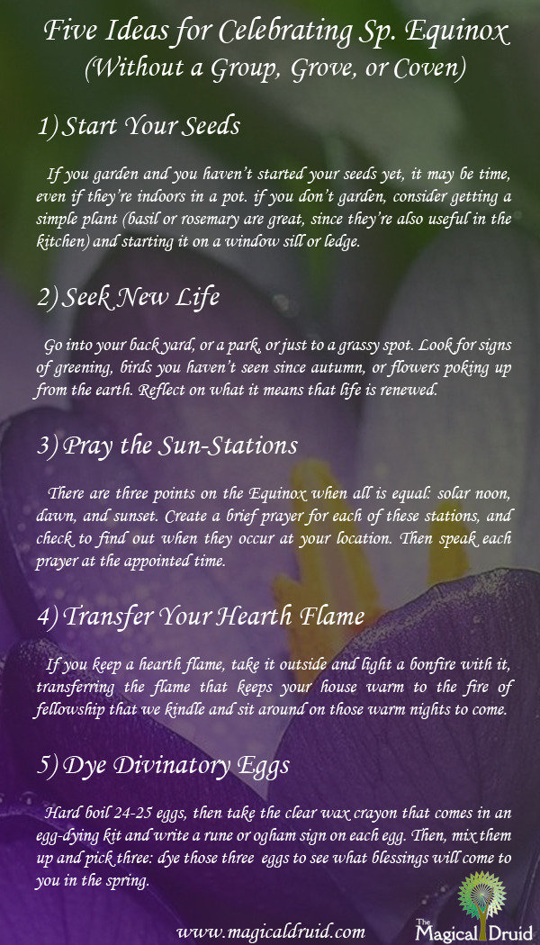 chronarchy:  Master Post: Five Ideas for Celebrating each of the Eight High Days,