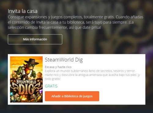 ¡Ronda de juegos gratis!Ya podéis conseguir SteamWorld Dig totalmente gratis en Origin.