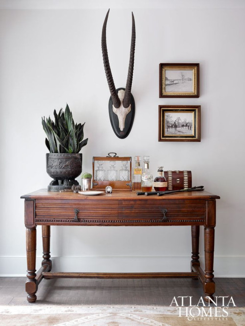 {Something a little easy and breezy. Not the clean modernism from yesterday. While I find these kind