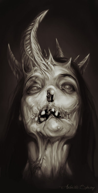 quarkmaster:  Succubus by  ~AntarcticSpring              