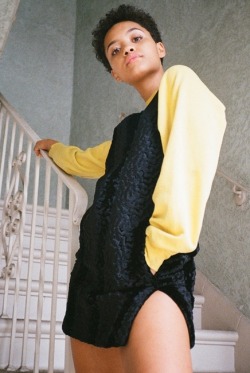 Brittanybucknor:  ‘Dope’ Actress Kiersey Clemons Features In Oyster Magazine.