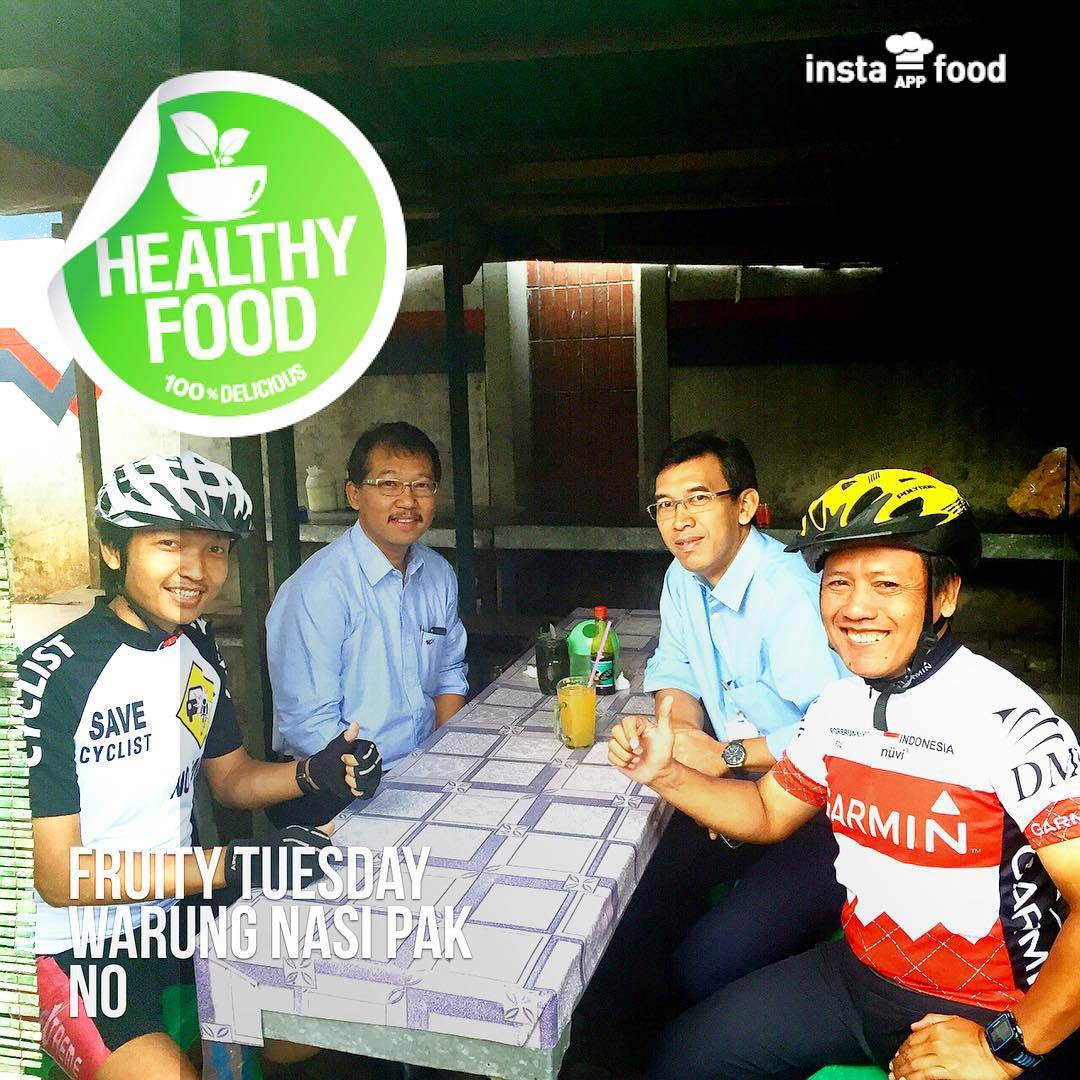 Rapat #Gowes 17 Agustus #Jogja @pitDjogja (di Warung Nasi Pak No)