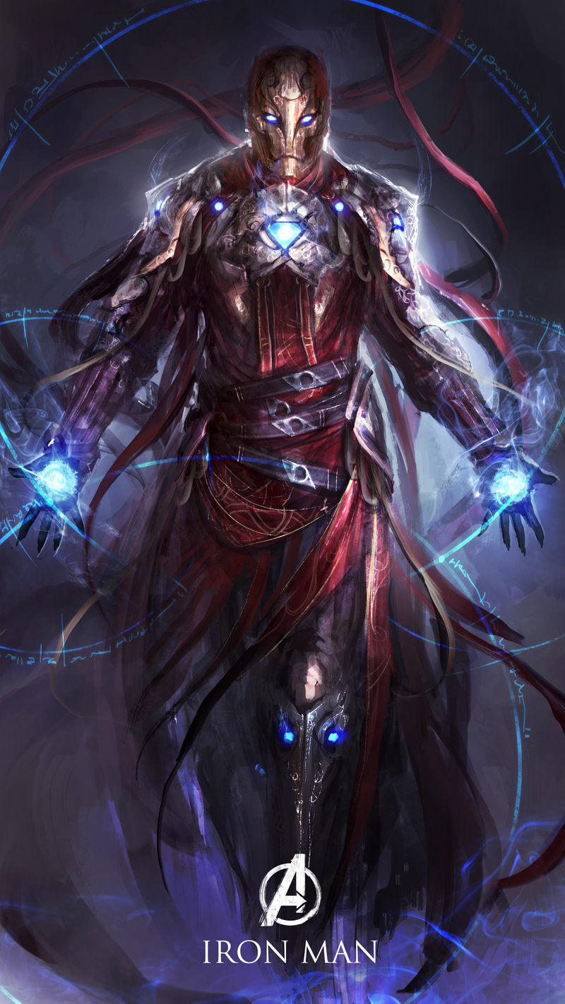 pxlbyte:  The Avengers Illustrated as a Dark FantasyDaniel Kamarudin is the man behind