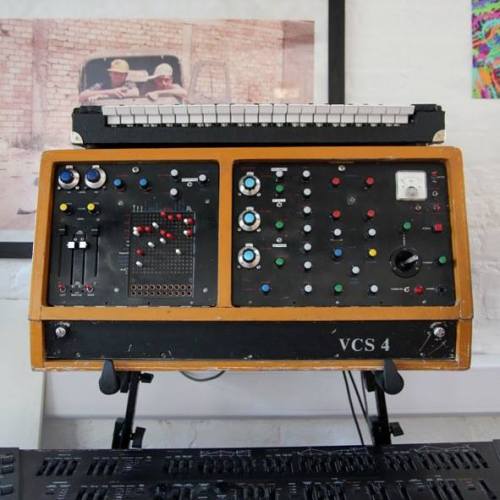 EMS VCS4 prototype owned by Coldcut. Only two were ever made. 