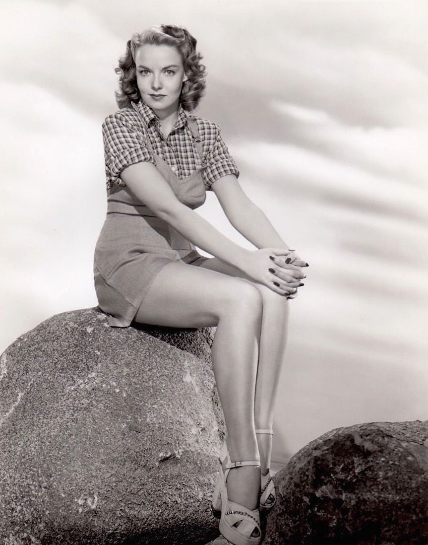 Photos of Angela Greene in the 1940s.