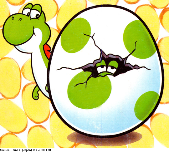 Baby Mario Yoshi Egg - StoneyKins