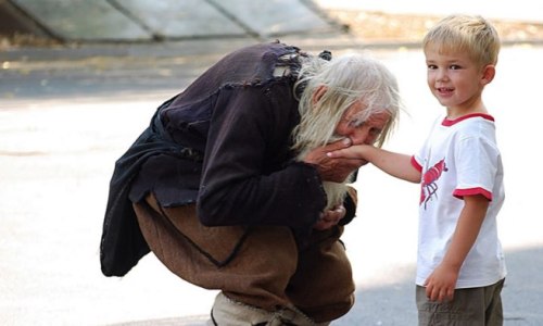 This is Dobri Dobrev. Aged 98, he is a Bulgarian WWII veteran. He lives 10km outside Bulgaria Capita