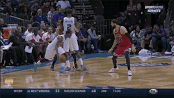 wewantbalance:  Mirotic Getting worked by Kemba.  He picked it up soon after this play. While Tom Thibodeau recently proclaimed “Noah, Gibson and Gasol as superior players”; none of them possess the upside Mirotic does in the upcoming years. (especially
