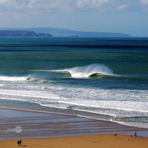 jasonfeastphoto: Wild coastline of Cornwall.