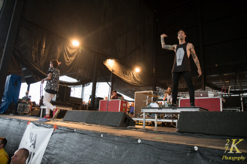 Breathe Carolina playing at the Vans Warped Tour at Darien Lakes (Buffalo, NY) on 7.8.14 Copyright 2