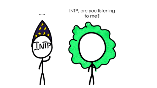 INTPs ponder over deep issues.