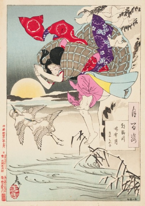 wesley-de-cornualles - Tsukioka Yoshitoshi (1839-1892)From “One...