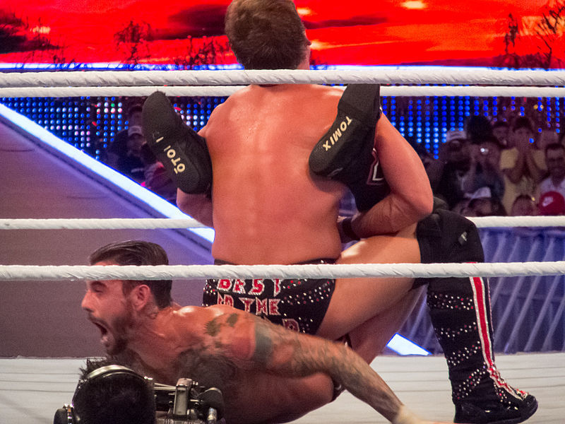 Jericho has the walls locked in tight, and judging my Punk&rsquo;s face I&rsquo;d