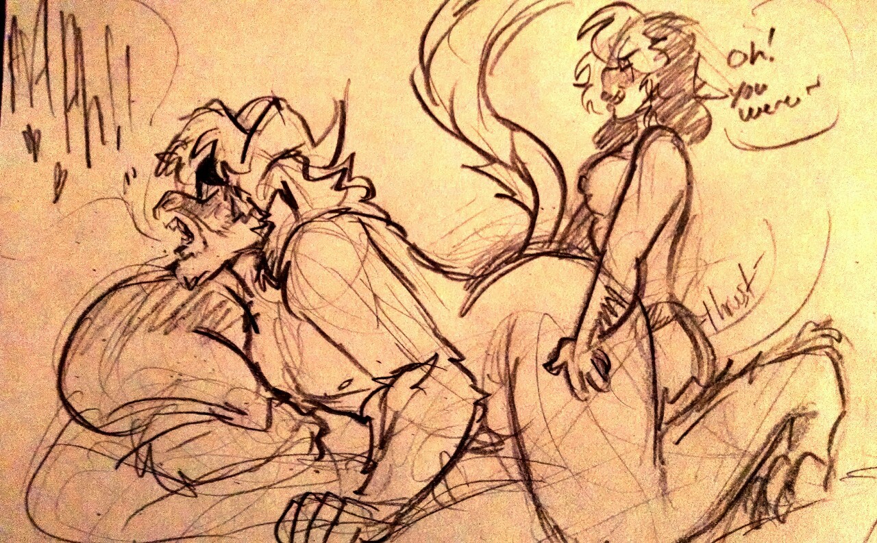 notsafeforroskii:  Just some doodles