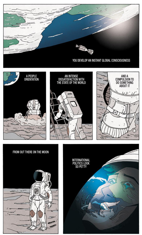 zenpencils:EDGAR MITCHELL - A global consciousness