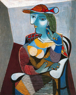 Lonequixote:  Portrait Of Marie-Thérèse Walter ~ Pablo Picasso 