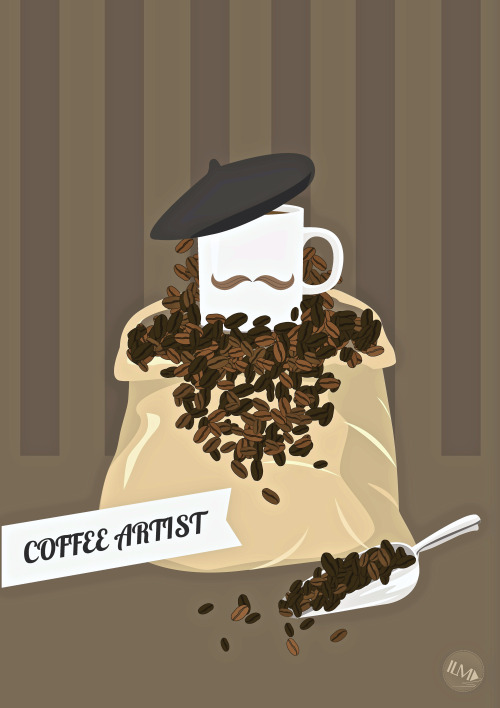 Coffee Artist - Lara Mindy http://laramindy.wordpress.com/category/laras-works/