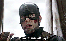 wrightletitias:gif request meme: mcu + favorite hero (asked by @ravanreyes) » steve rogers