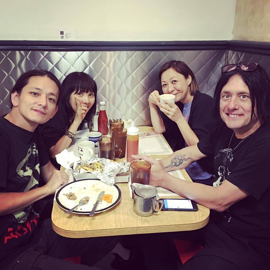blog｜us tour 2016｜Buffalo｜Amy's Place｜robby takac｜goo goo  dolls｜Japanese｜rock band｜pdp｜vegetarian｜vegan｜We had breakfast with Robby  and Miyoko at our...｜PINKY DOODLE POODLE
