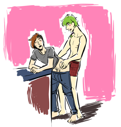 Here’s that nsfw Valentines Day pic I promised! Very late but hey, I’ve got pages to draw! XDD Eithe