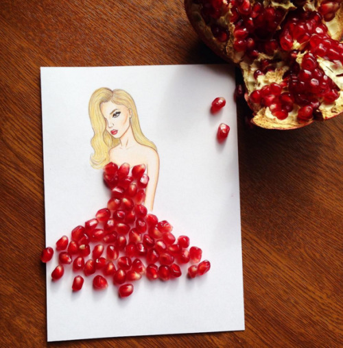 Armenian artist going by the name of Edgar, creates stunning dresses made out of all kinds of natura
