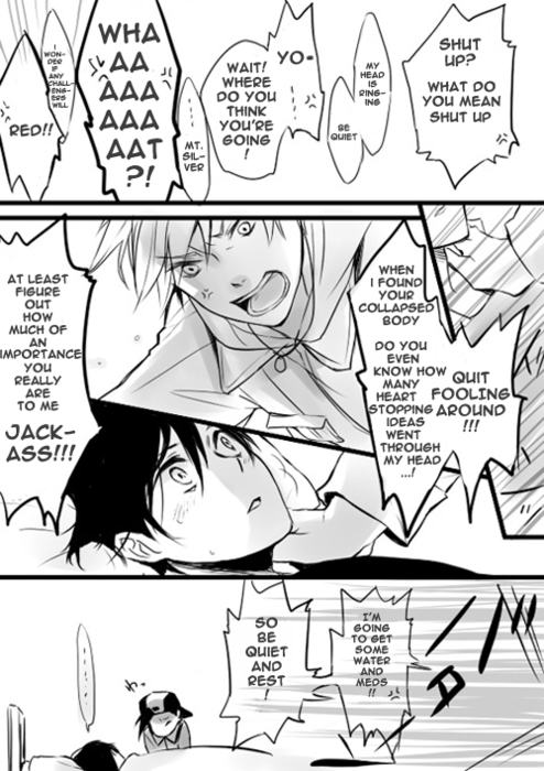 gaypokemontrainers: Here’s the English Scanlation of the Namelessshipping / Huntershipping Dou