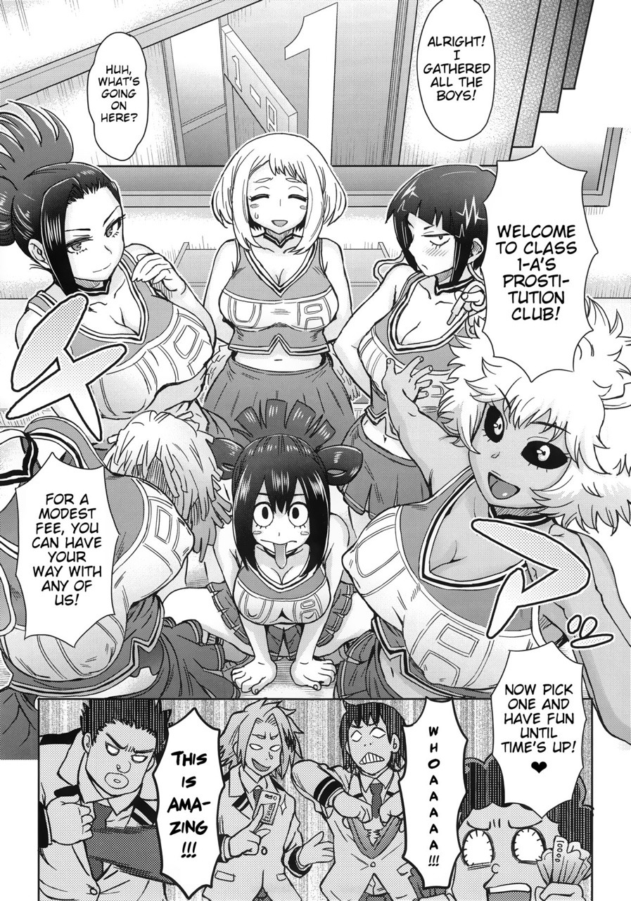 naughty-rwby-hentai:  Uraraka’s Behind the Scene Prostitution~ (My Hero Academia)