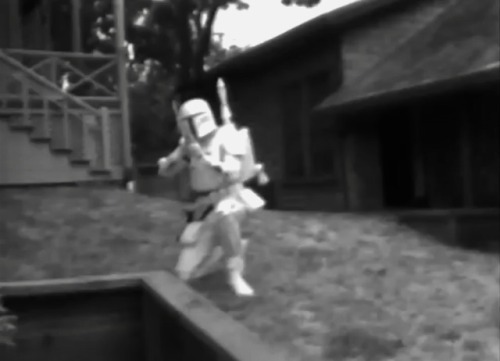 Screen-test footage (and Ralph McQuarrie concept art) of the original, all-white Boba Fett. Conceive