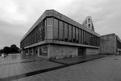 eastberliner:  DDR kulturhaus build in 1978 , schwedt 2013 