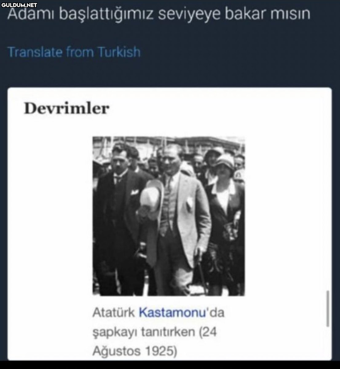 Adami başlattiğimiz...