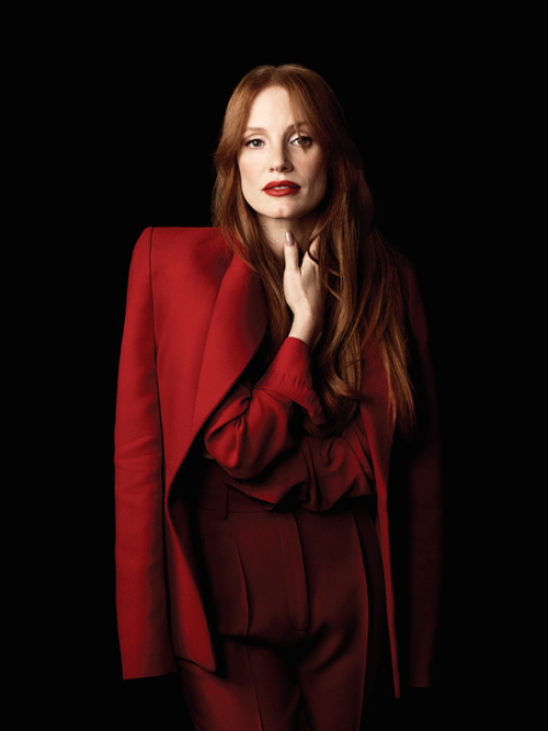 JESSICA CHASTAINThe Hollywood Reporter: Drama Actress Roundtable 2021Portraits by Victoria Will