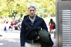 koreanmalemodels:  Seo Kyungdeok for Seoul Fashion Week S/S 2014 day 1 (cr: Park Sang Yo)