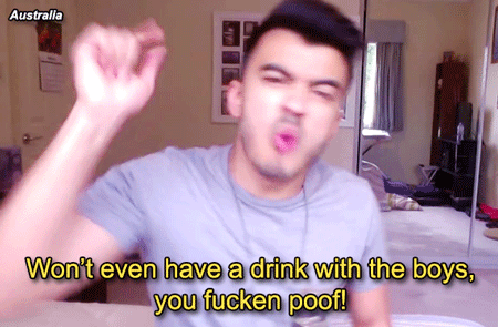 ashfrancisco:  Aussie Insults: Simply fill in the blank “What are you some kind